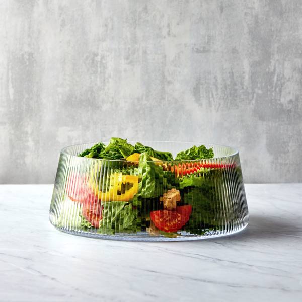Salatschüssel Empire Glas - 30 x 10 x 26 cm