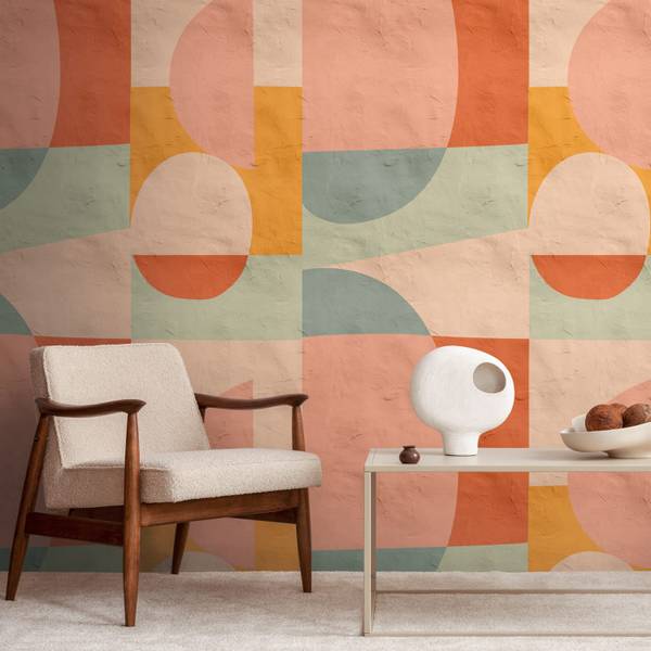 Fototapete 398581-GU Pink - Kunststoff - 159 x 1 x 280 cm