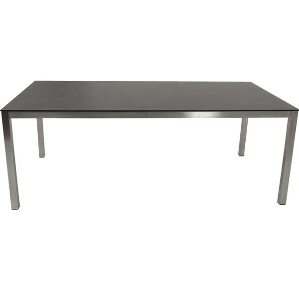 Garnitur LAGOS XL 9-teilig Grau - Aluminium - 255 x 76 x 255 cm