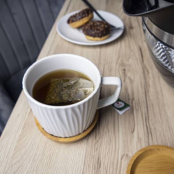 Kaffeetasse Katharina (2er-Set) Weiß - Keramik - 9 x 8 x 12 cm