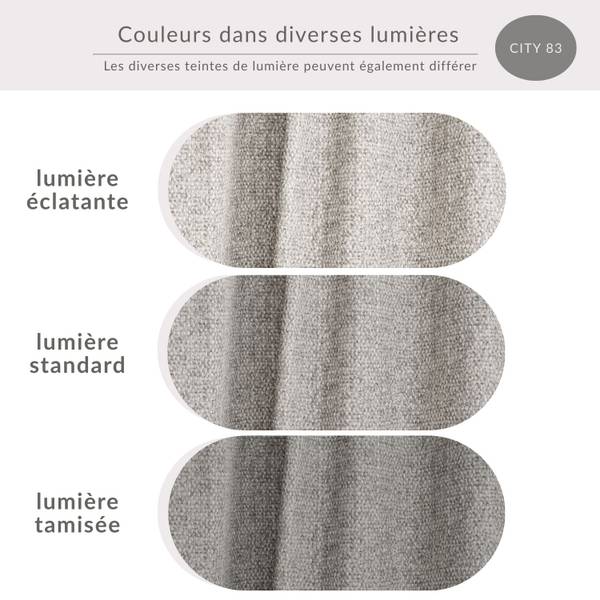Canapé convertible Obra Beige - Gris