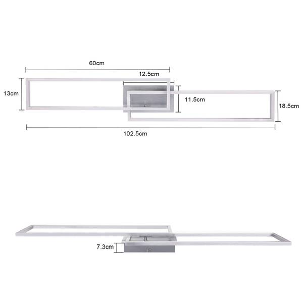 Plafonnier LED Morse 19 x 8 x 103 cm