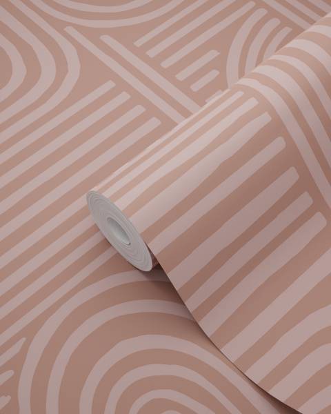 Tapete 131489 Pink - Papier - 50 x 900 x 50 cm