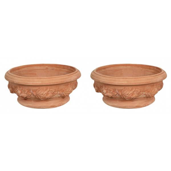 Pot de fleurs AIR ITALIENNE 2-Set Lot de 2