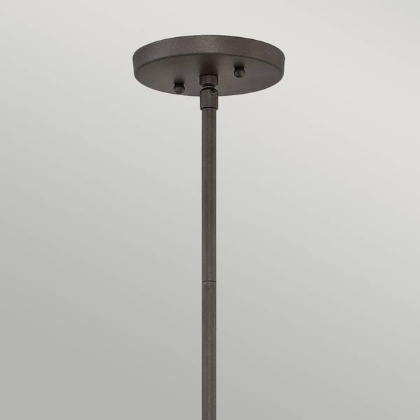 Deckenlampe DIVISTA Braun - Metall - 30 x 106 x 30 cm