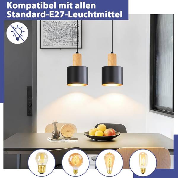 LED Pendelleuchte Cole Ⅲ 30 x 174 x 30 cm