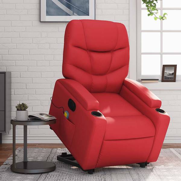 Sta-op-massagestoel 3032387-4 rood
