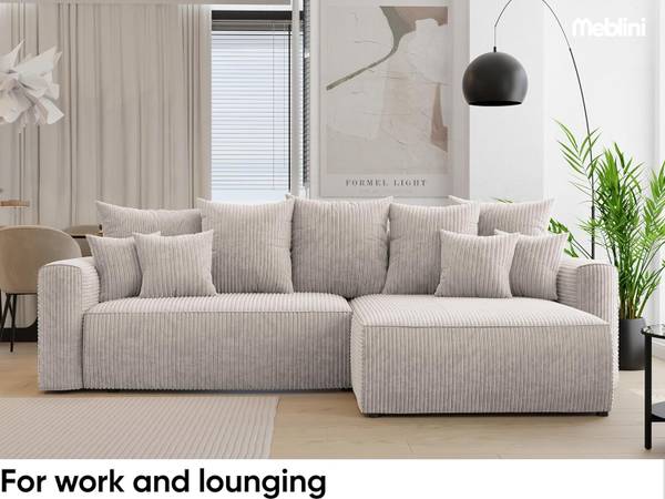 Ecksofa BALI L Beige