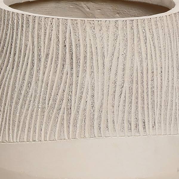 Blumentopf HTPL0145 Beige - Naturfaser - 31 x 27 x 31 cm