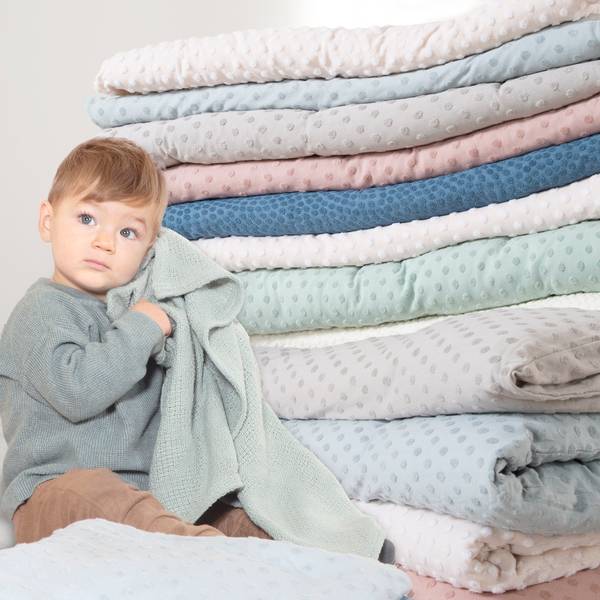 Babybett Nestchen Frosty Almond Beige - Textil - 170 x 18 x 4 cm