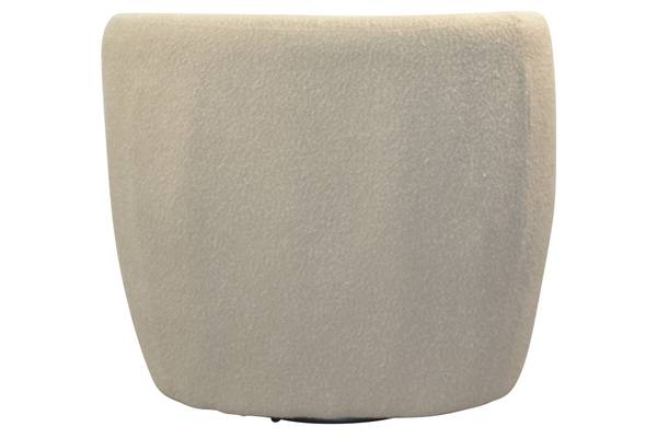 Polstersessel mit Kopfstütze Calle Beige - Polyester - 72 x 103 x 67 cm