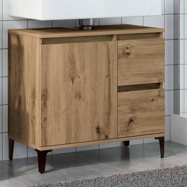 Badkamerkast 3029250 eikenhout