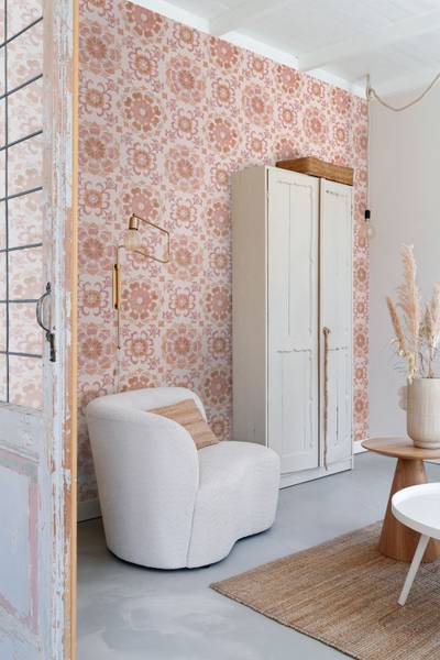 Tapete 131785 Pink - Papier - 50 x 900 x 50 cm
