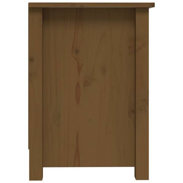 TV-Schrank D612 Braun - Massivholz - 37 x 52 x 103 cm