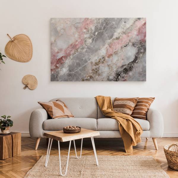 Leinwandbild Stein 120 x 80 x 80 cm