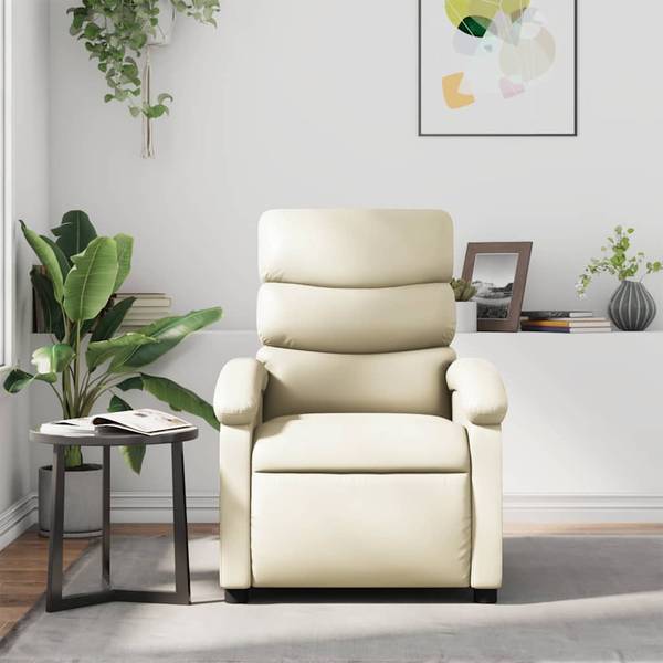 Fauteuil 3032263-3 crèmekleurig - wit