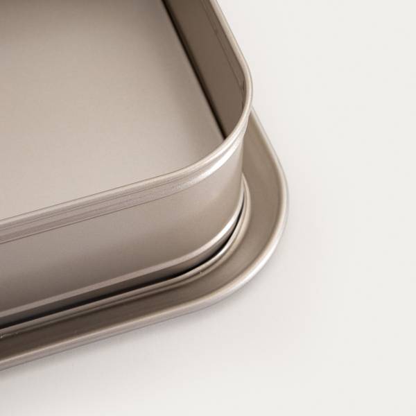 Backform FEBE Gold - Metall - 24 x 8 x 24 cm