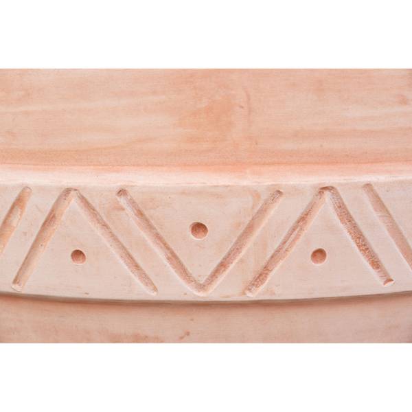 Bloempot Kruik XXL PREMIUM bruin - terracotta - 130 x 140 x 130 cm