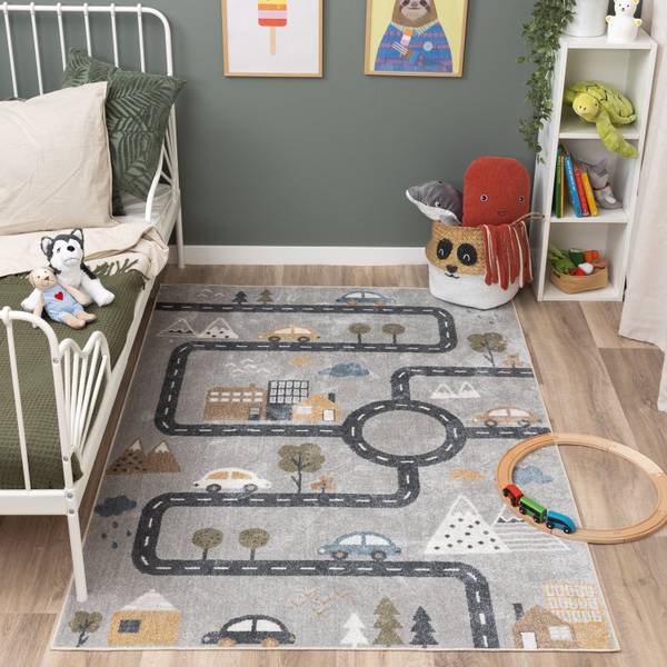 Teppich Ravi Road Polyester - 120 x 1 x 170 cm