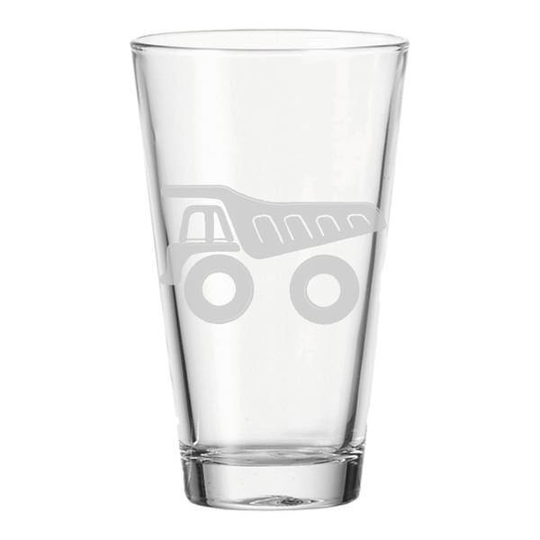Kinderbecher Kipper Glas - 8 x 14 x 8 cm
