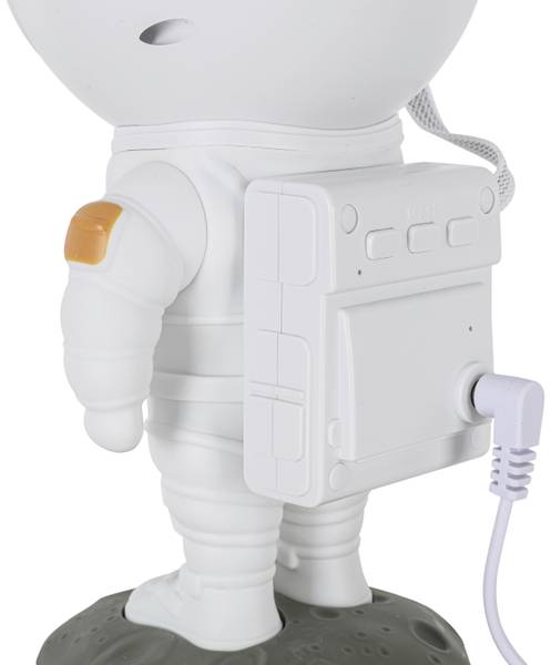 LED-Dekoleuchte AUSTRI Grau - Weiß - Kunststoff - 13 x 23 x 12 cm