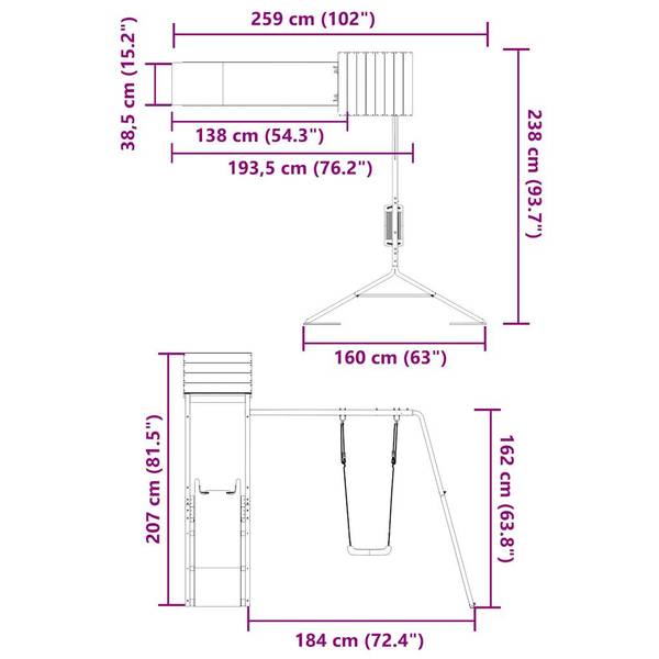 Spielplatz 3028597 Kiefer