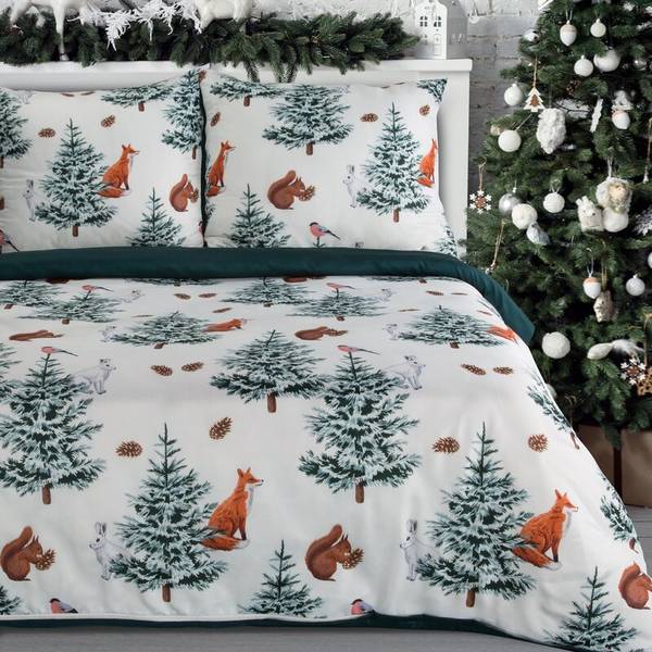 Bettwäsche ROLAND 3-teilig Weiß - Textil - 220 x 1 x 200 cm