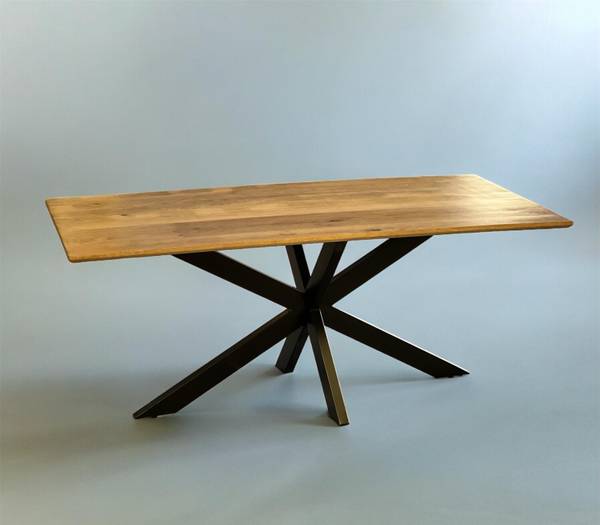 Esstisch LAAR 200 Braun - Mango - 100 x 73 x 200 cm