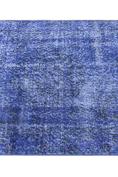 Tapis Ultra Vintage DCCVI Bleu - Laine - 99 x 1 x 201 cm