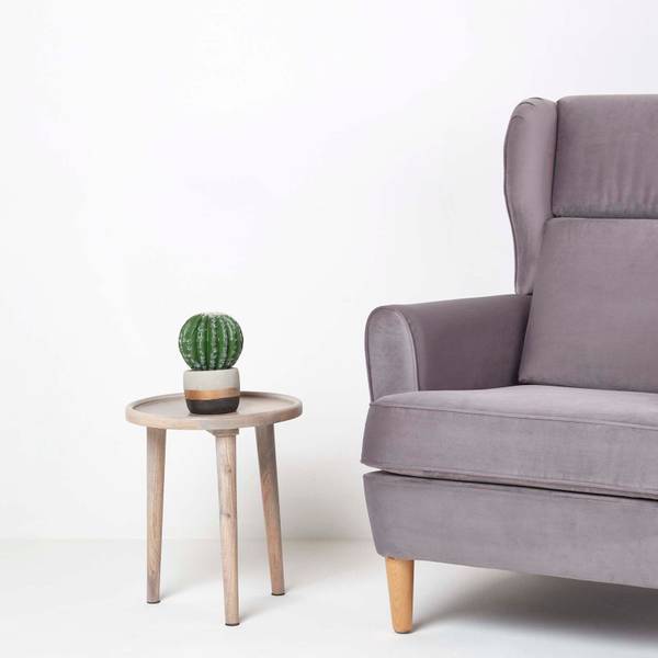 Kunstcactus Bolcactus groen - polyester - 13 x 19 x 19 cm