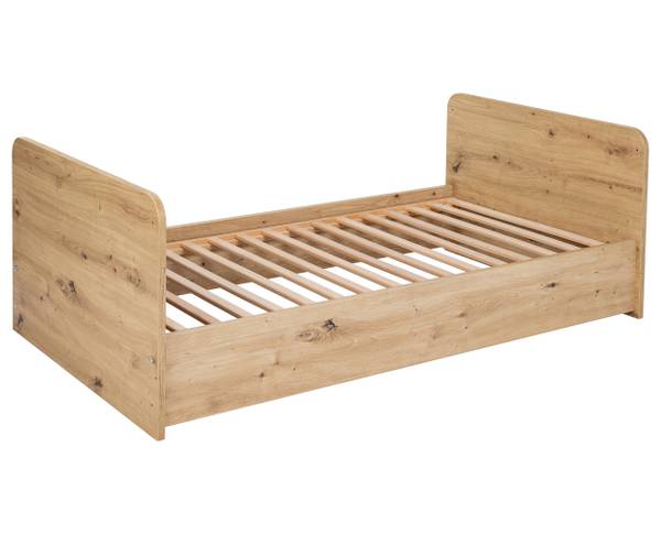 Umbauseiten für Kinderbett Marlon Braun - Holzverbundwerkstoff - 139 x 19 x 2 cm