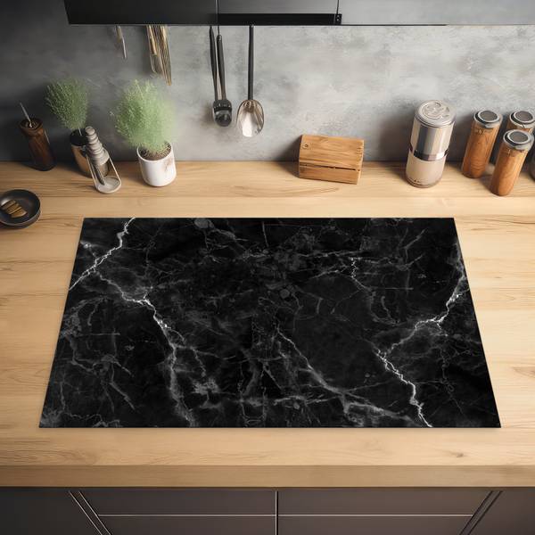 Herdabdeckplatte Marmor 82 x 52 cm