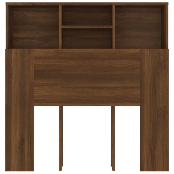 Kopfteil Schrank 3013697 Dunkelbraun - 100 x 103 x 19 cm