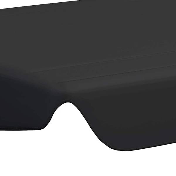Dach Gartenschaukel 3000900-2 Schwarz