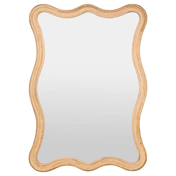 Miroir MAGGIE Beige - Verre - 2 x 100 x 70 cm