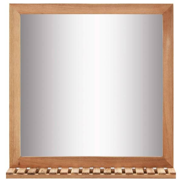 Spiegel 247605 bruin - walnoot - 12 x 62 x 60 cm