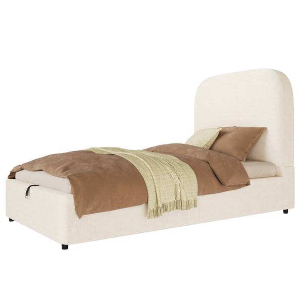 Lit d’enfant Zoom Ⅰ Beige - Bois manufacturé - 98 x 100 x 213 cm