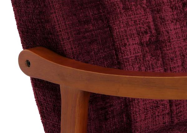 Schaukelstuhl K10 Bordeaux - Braun