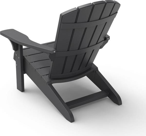 Loungeset Troy Adirondack 3-teilig Grau - Kunststoff - 80 x 97 x 85 cm