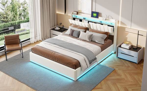 Boxspringbett TCC02 Breite: 145 cm