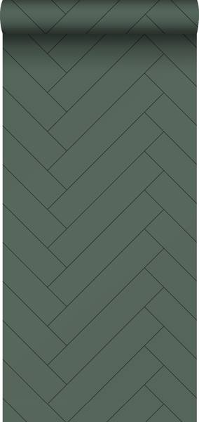 Tapete 139222 Grün - Fleece - 53 x 1005 x 53 cm
