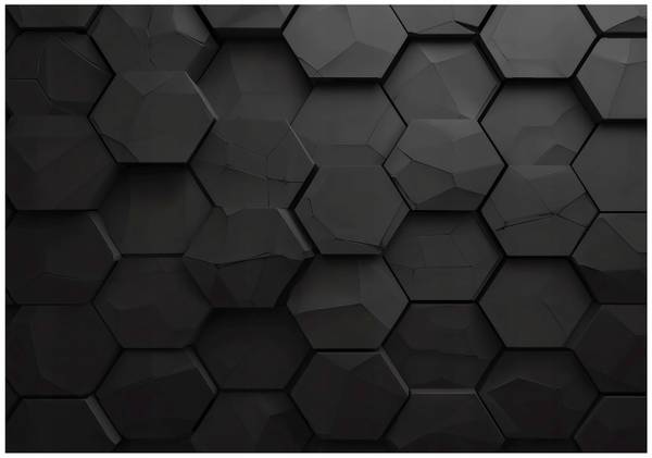 Fotobehang hexagons gaming 16083VX 200 x 140 cm