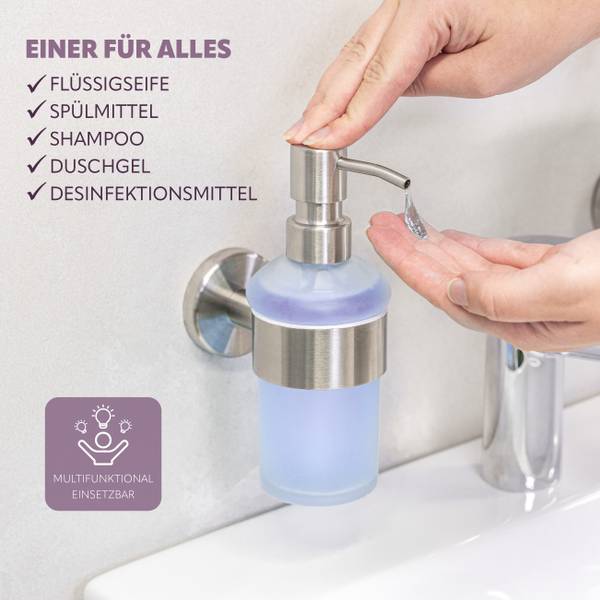 Badezimmer-Zubehör-Set Piazza (3er Set) Silber - Metall - 15 x 35 x 12 cm