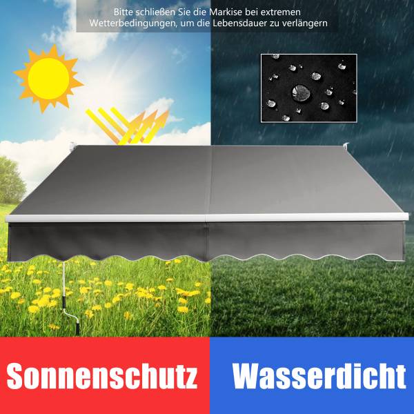 Markise OP70368GR Grau
