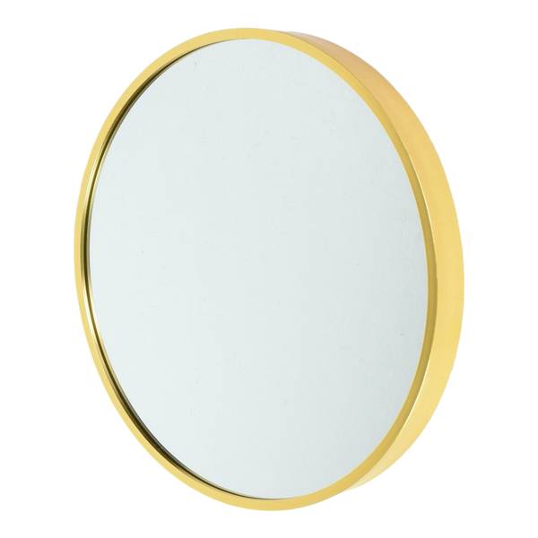 Wandspiegel Alux goud - metaal - 40 x 40 x 4 cm