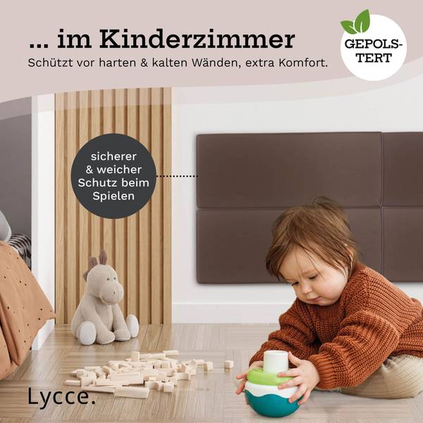 Wandkissen Betty Taupe