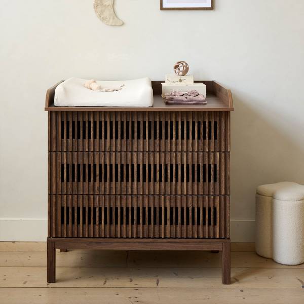 Wickelaufsatz JAPANDI Walnuss - 77 x 93 cm