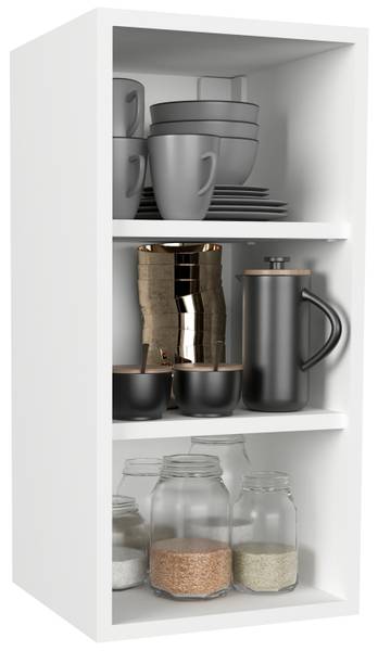 Siège asservi Esilo Blanc - Bois manufacturé - 30 x 60 x 29 cm