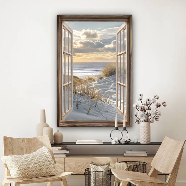 TABLEAU SUR TOILE Panorama 90 x 140 cm