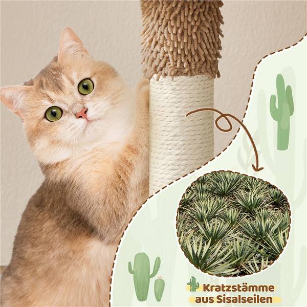 Kratzbaum ARI78 Braun